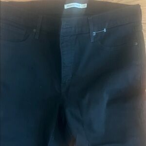 Levi's Women's Black Straight Leg Jeans